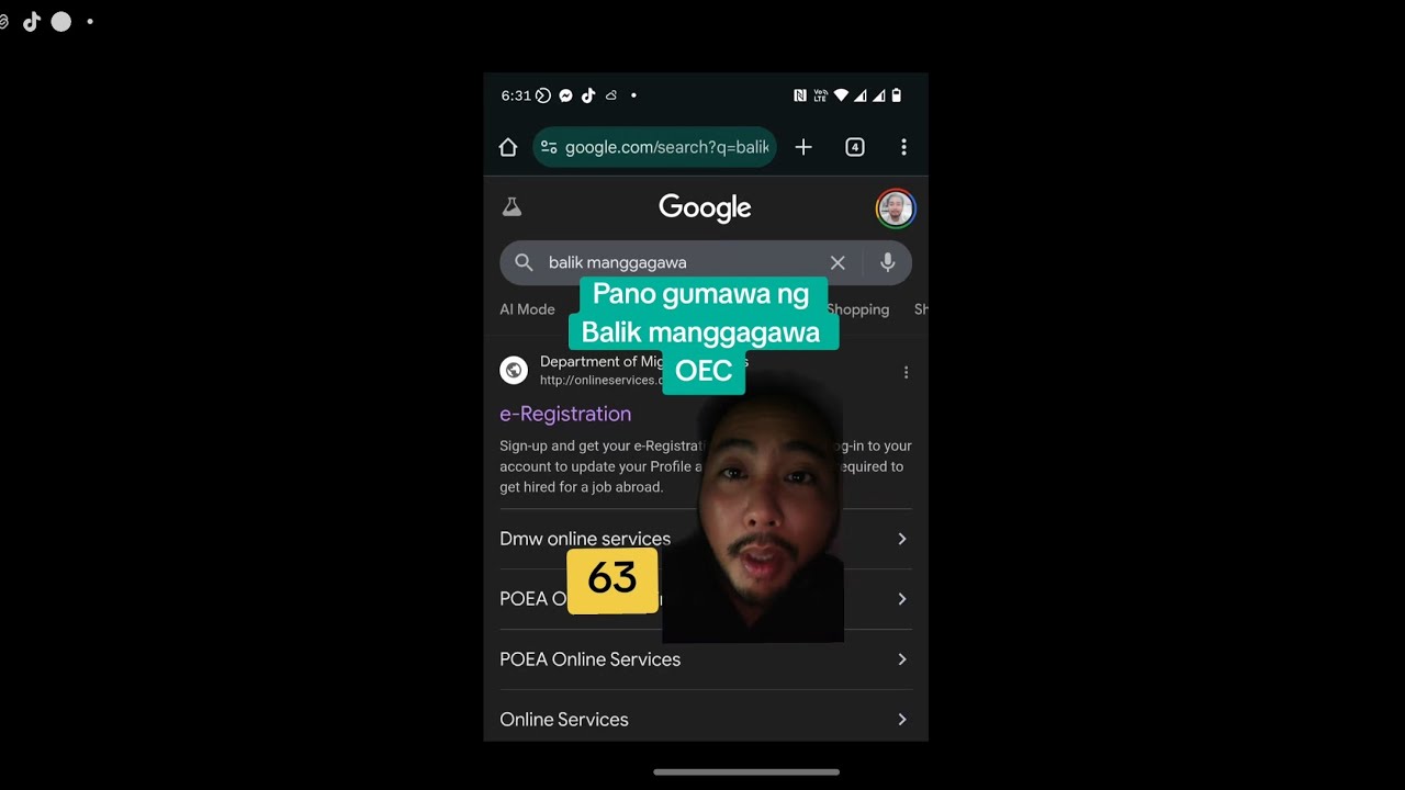 🛫 Paano Gumawa ng OEC / Balik-Manggagawa?