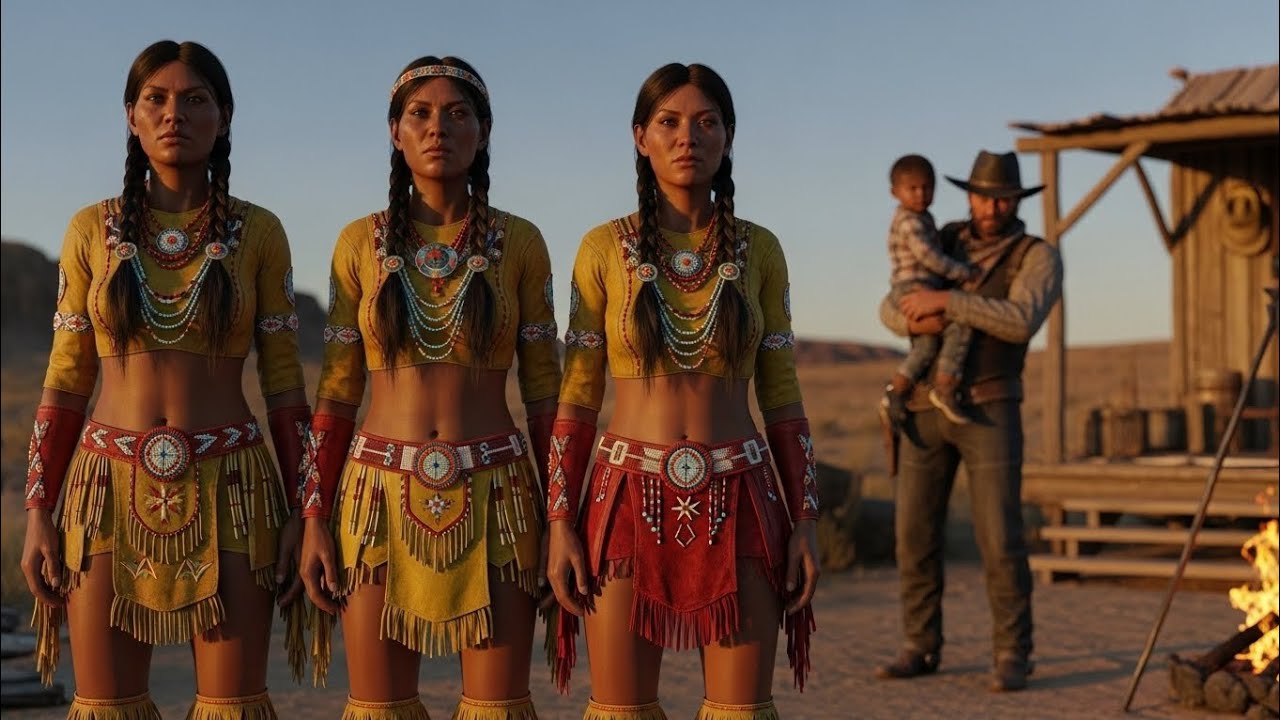 He Saved a Starving Apache Child—Four Days Later, Three Apache Women Knocked on His Door ❤️