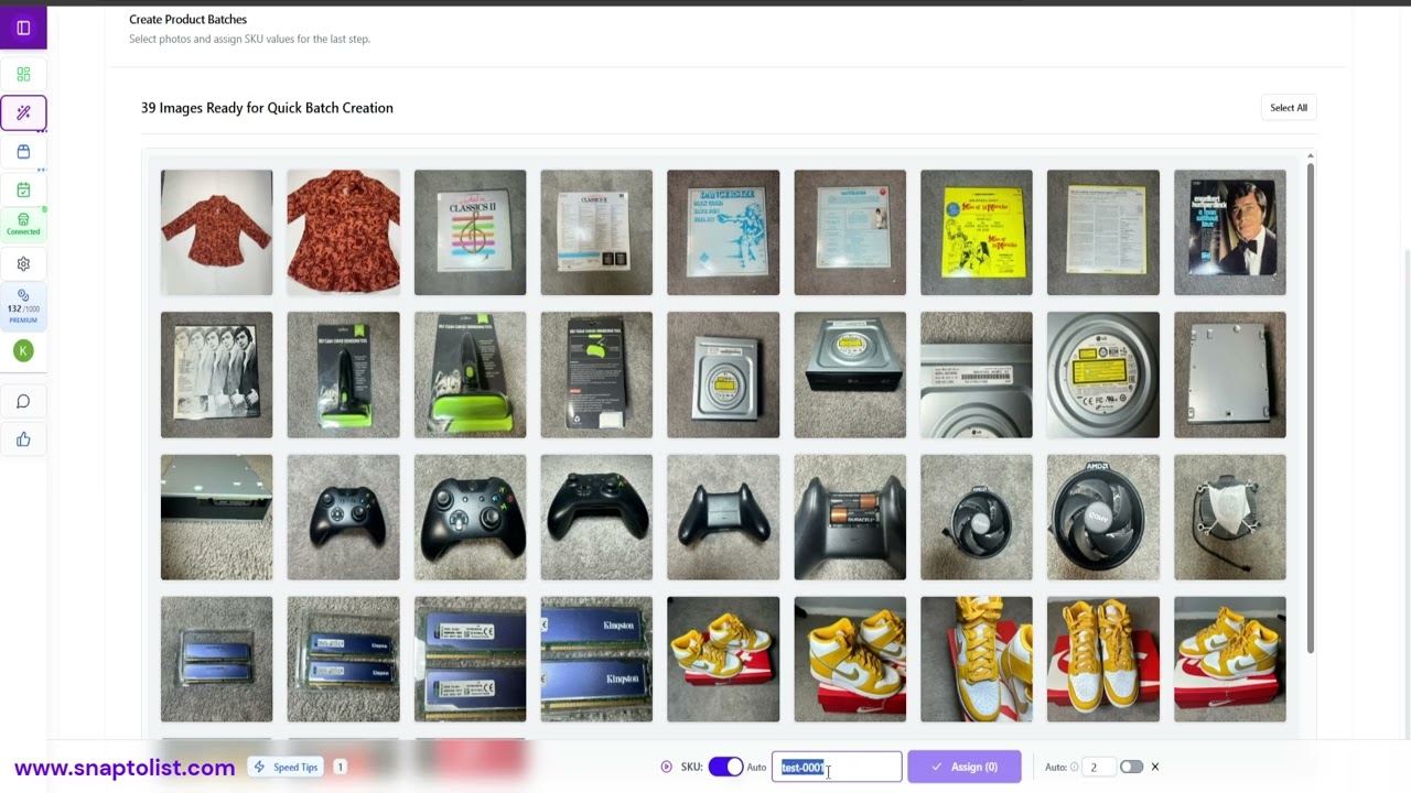 eBay List in 30 seconds Snap2List AI Listing Software Tour