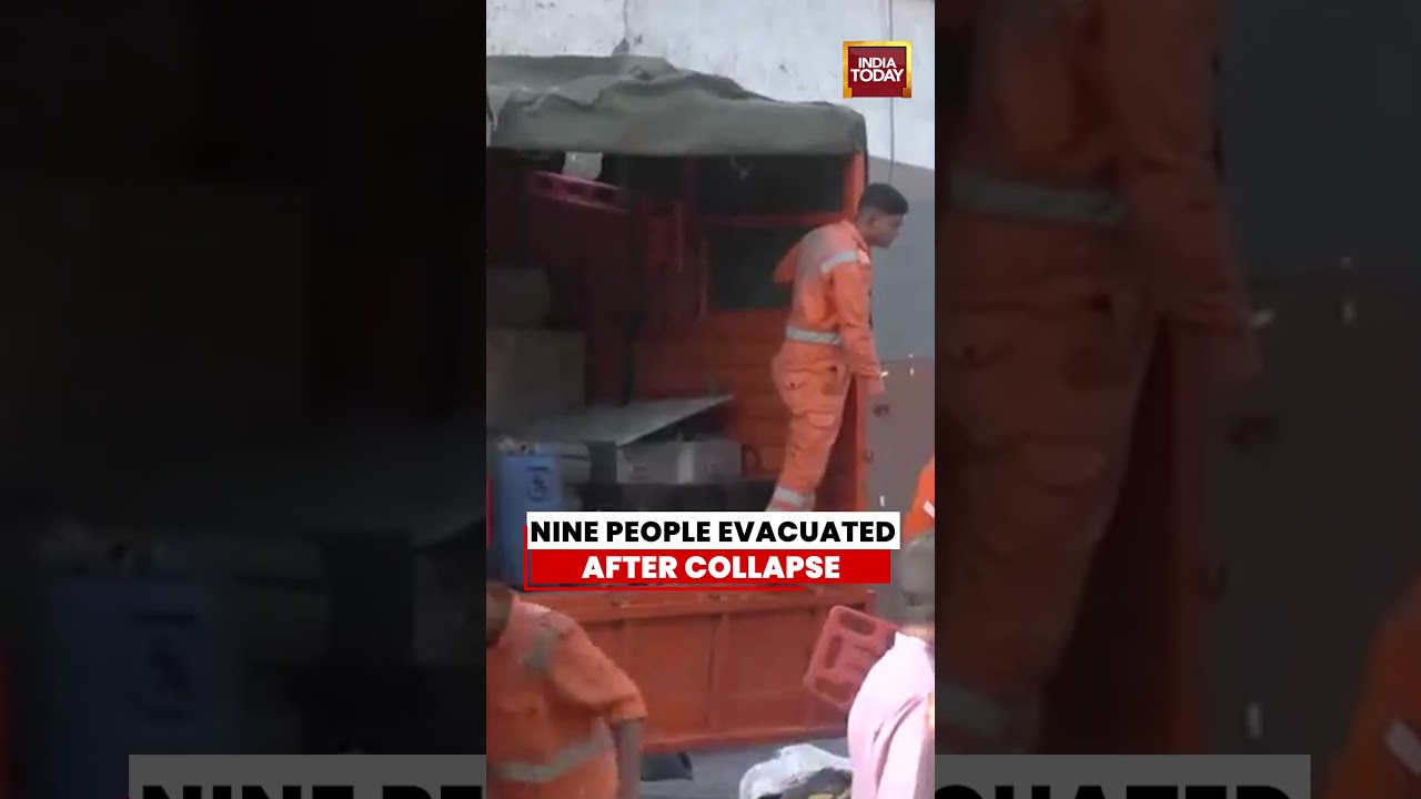 Delhi Building Collapse: Nine People Evacuated as Rescue Teams Rush In