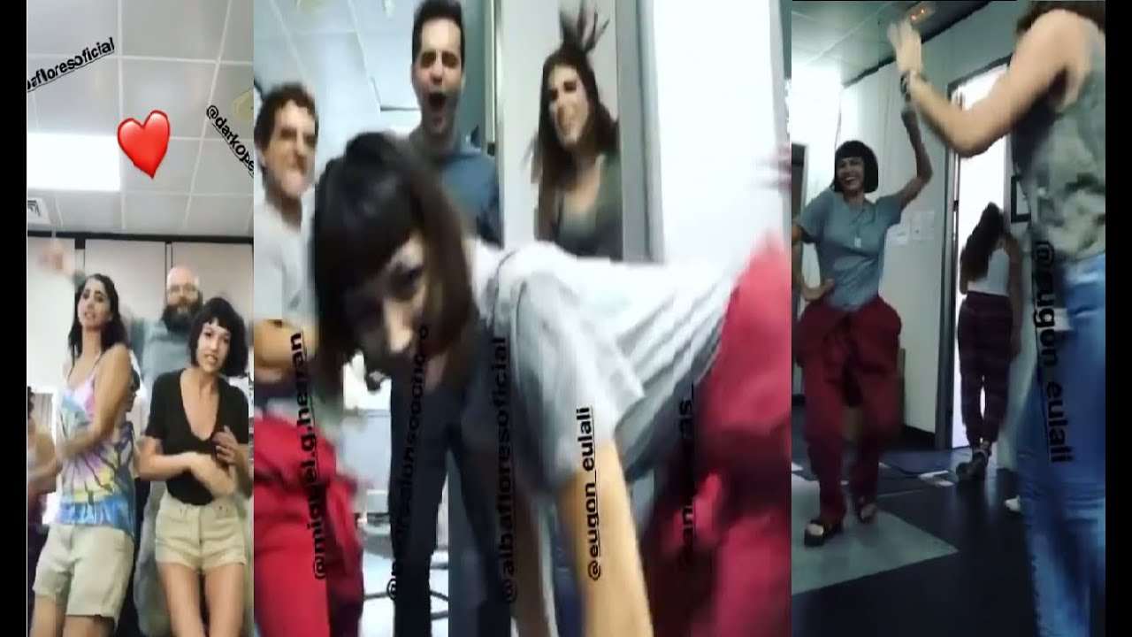 Money Heist - BTS - Cast Dance La casa de papel   Behind Camera Scenes