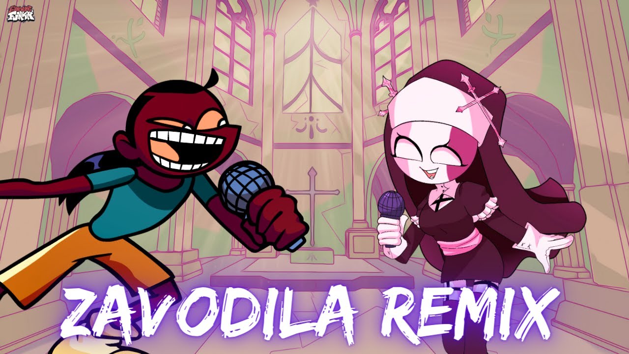 ZAVODILA REMIX But Julian and Sarvente Sing it ( FNF ZAVODILA REMIX COVER )