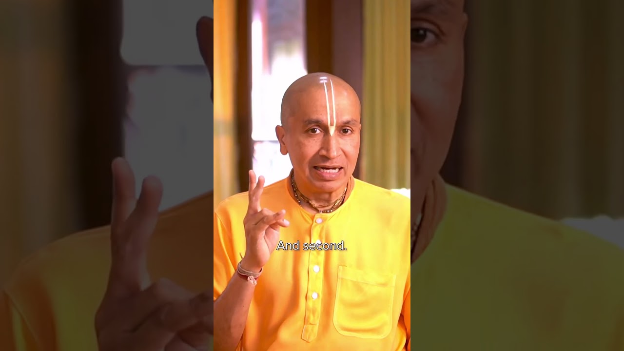 Forgive 2 Types Of People | Gaurangadas Official #shorts
