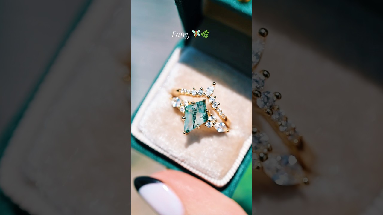 Which nature inspired ring would you say yes to? 🌿🧚&zwj;♀️ #jewelry  #nontraditionalengagementring