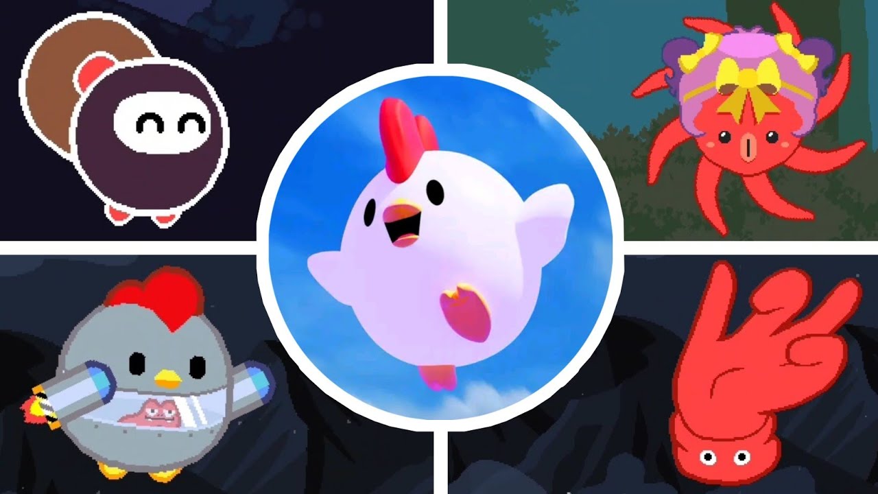 Super Fowlst + Super Fowlst 2 All Bosses