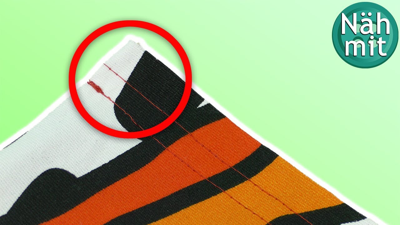 Nähen lernen: Die ersten Schritte mit der Nähmaschine | Nähen für Anfänger | Näh mit mir!