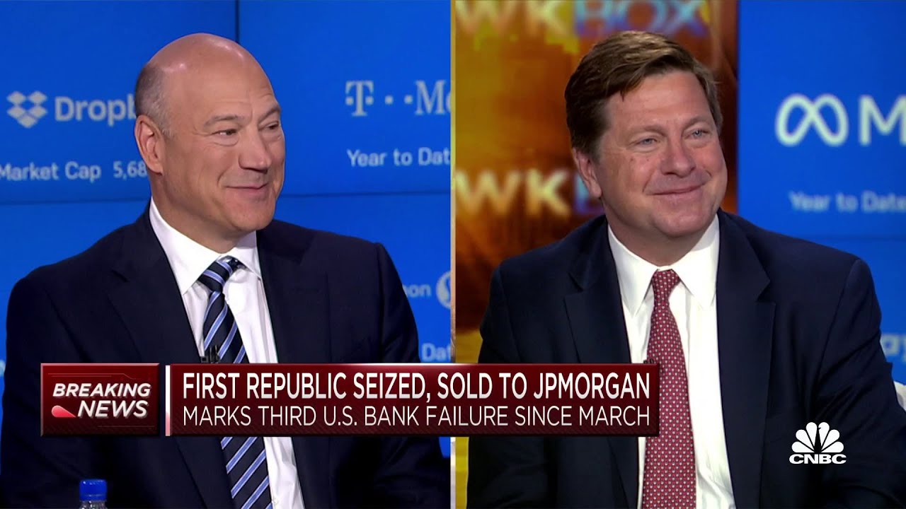 Gary Cohn on JPMorgan Chase takeover of First Republic: I'm shocked it took so long to get here