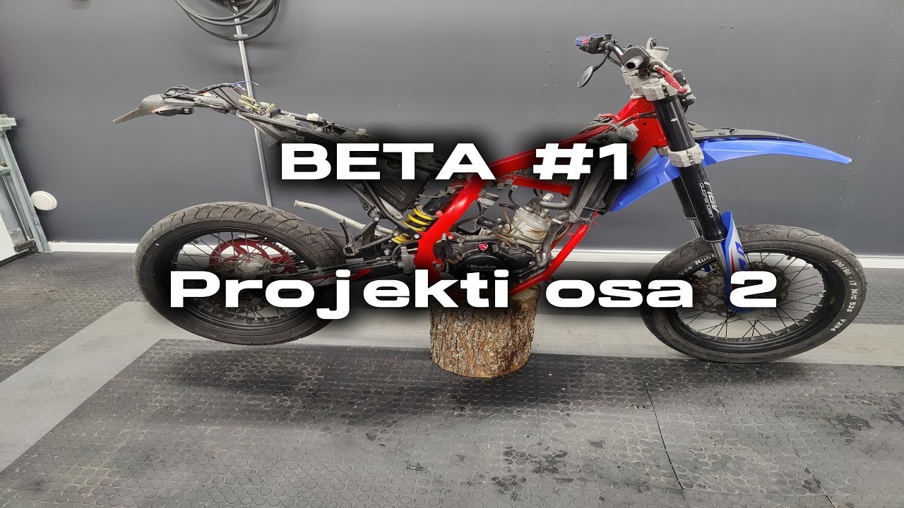 Beta RR 50 Track 2020 | #1 Finn | Mopon purkaminen: Osa 2