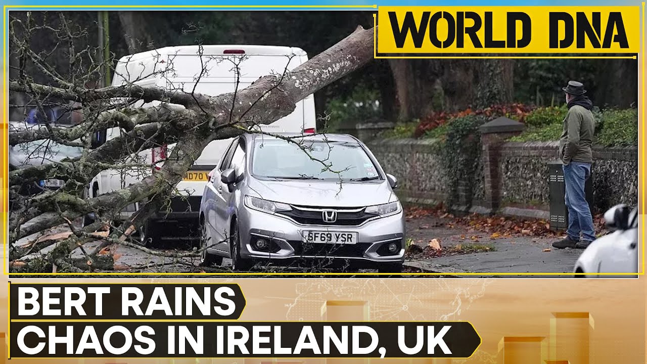 Storm Bert Batters UK And Ireland, Brings Widespread Flooding And Travel Chaos | World DNA