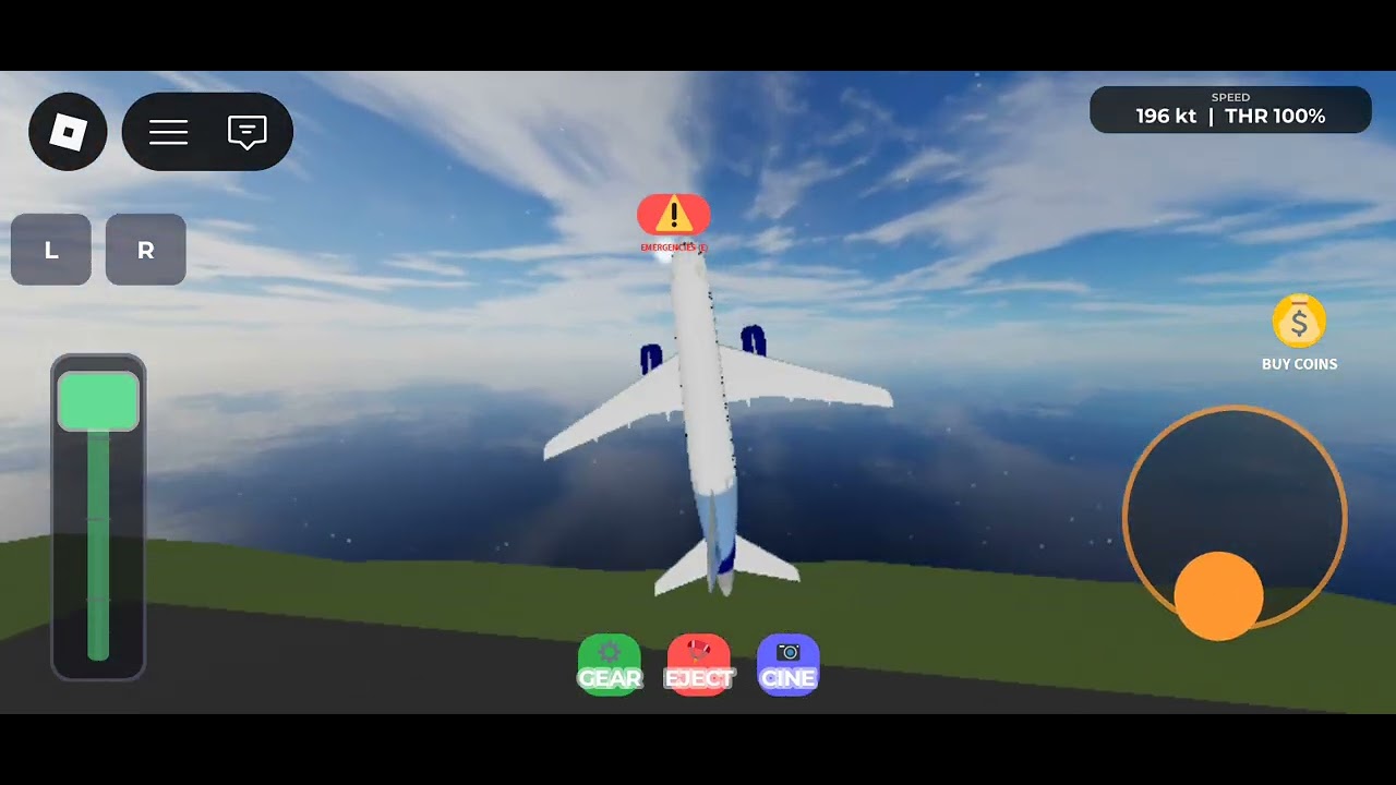 Roblox airplane crash ✈️