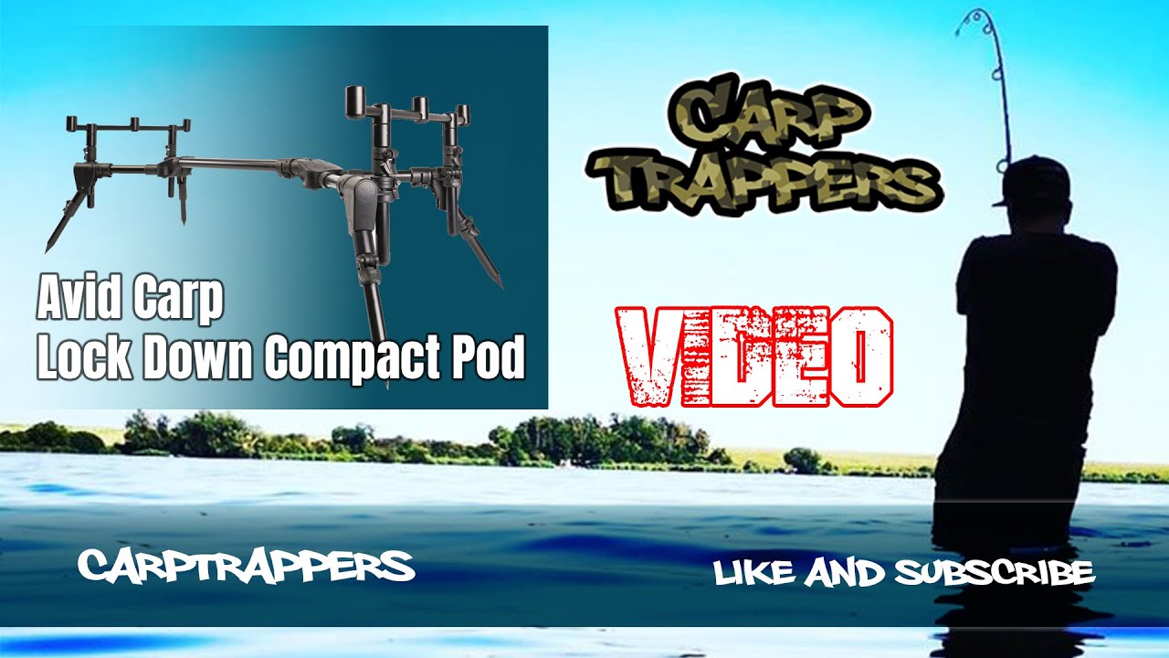 Vorstellung Avid Carp *Lok Down Compact Pod* Rod Pod - Tackle + Tipps zum Karpfenangeln