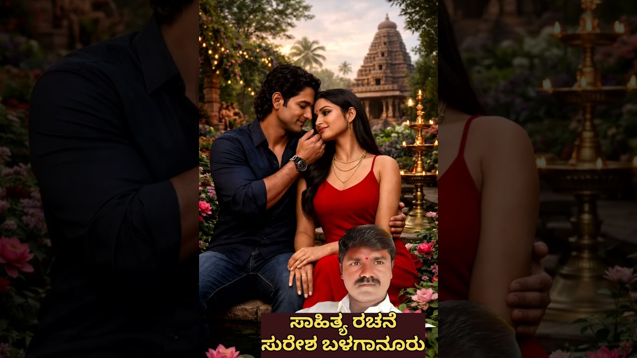 ನನ್ನ ಸಾಹಿತ್ಯದಲ್ಲಿ ಮೂಡಿದ ಪ್ರೇಮಗೀತೆ.Subscribe,like,share 