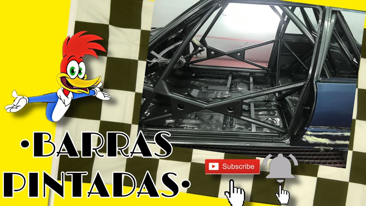 RALLY PARTE 1, BARRAS  PINTADAS