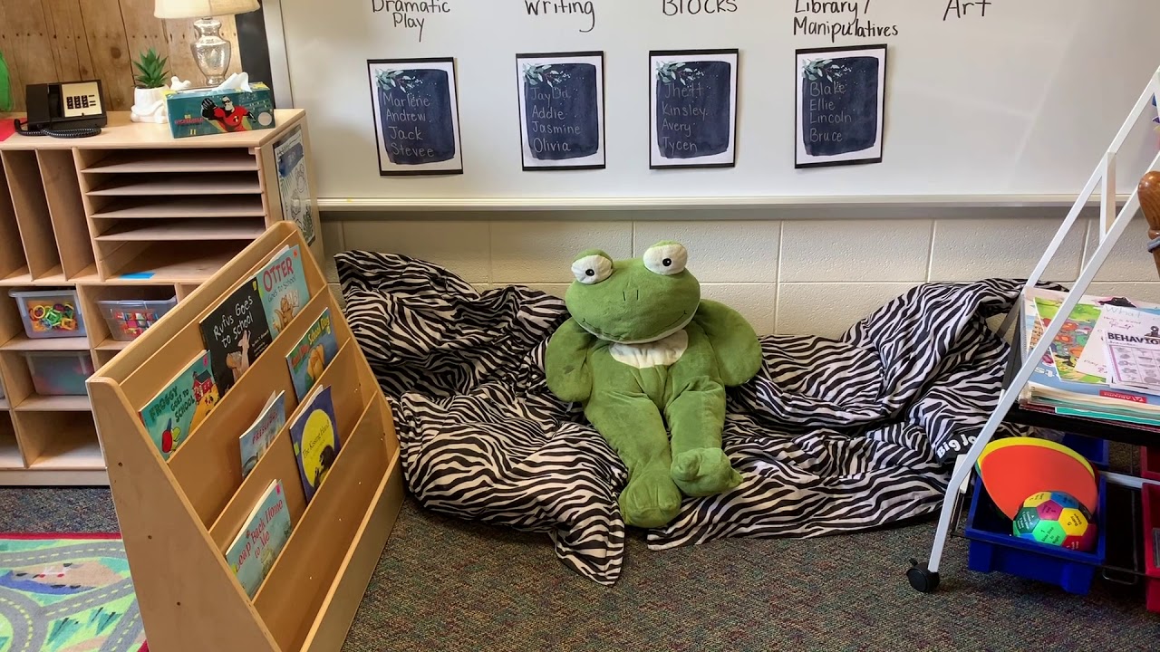 How I set up my Preschool Classroom | Modern Classroom Decor