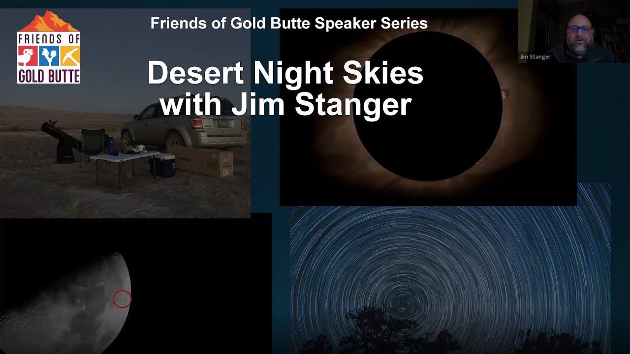 Speaker Series - Desert Night Skies with Jim Stanger