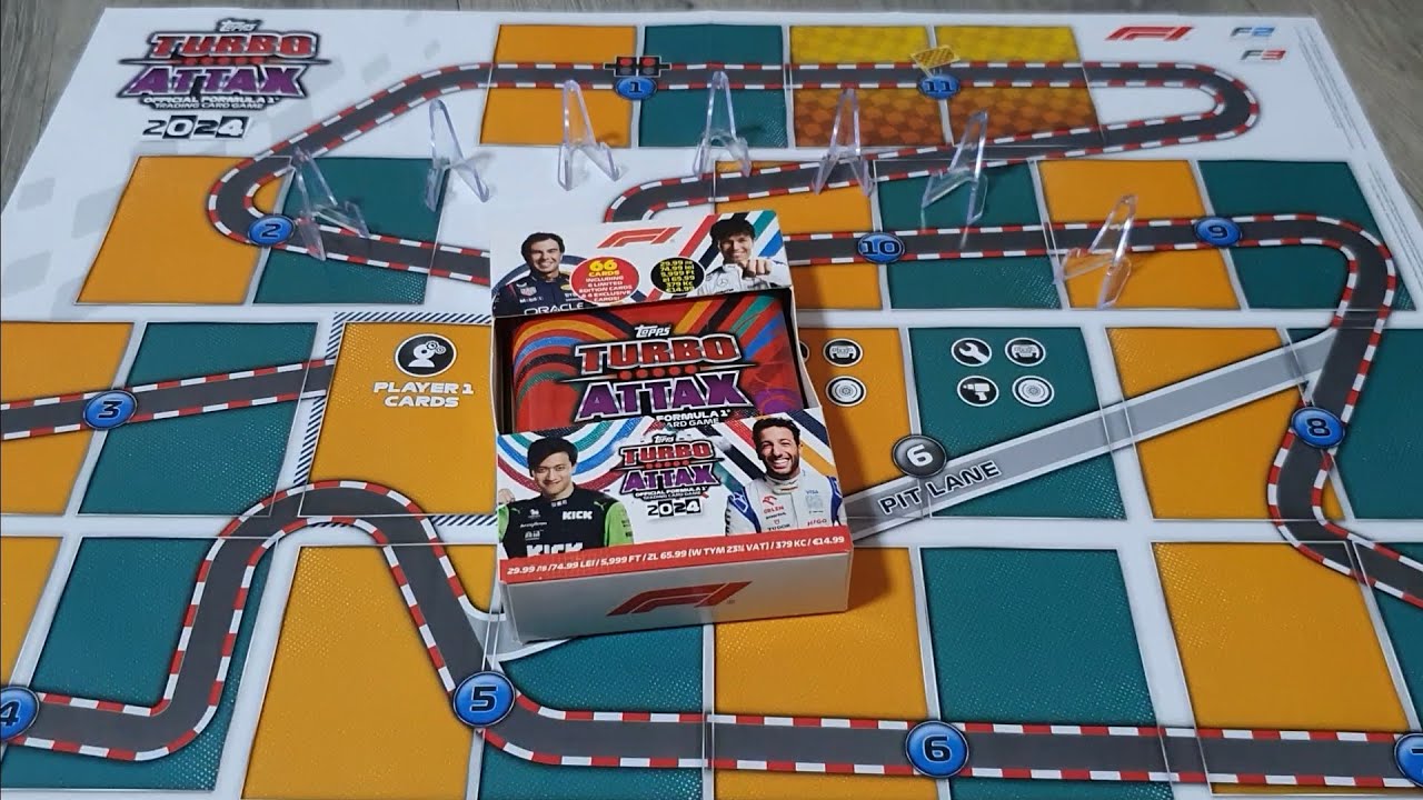 Topps Turbo Attax 2024 Red Megatin Unboxing
