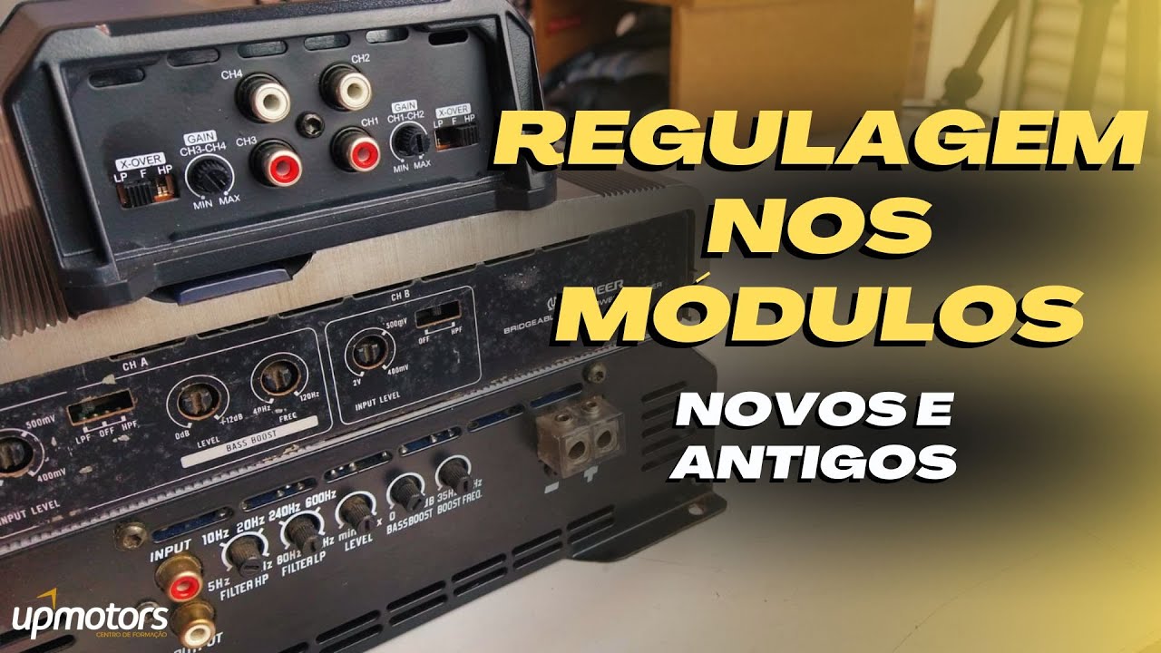 REGULAGEM de SOM só com Amplificador sem Crossover ou Processador ; UPMOTORS