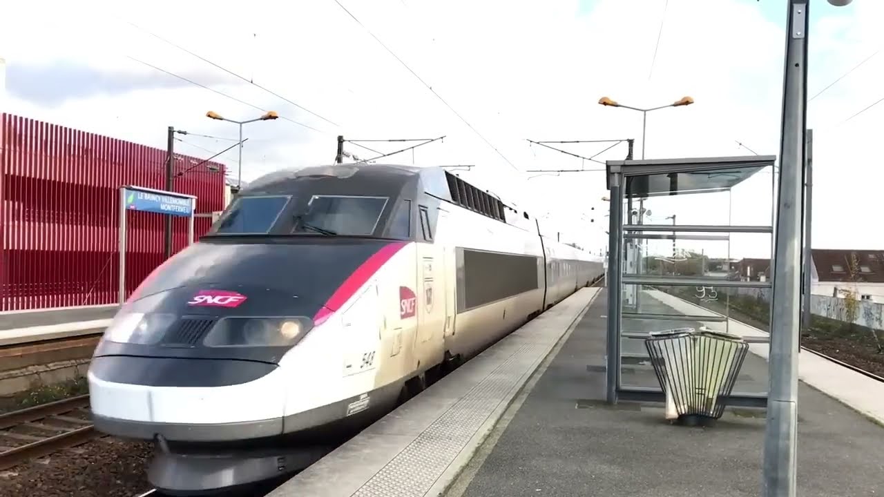 Réseau ferroviaire de Paris-Est - Compilation de TGV, ICE, Intercités, TER et Transilien