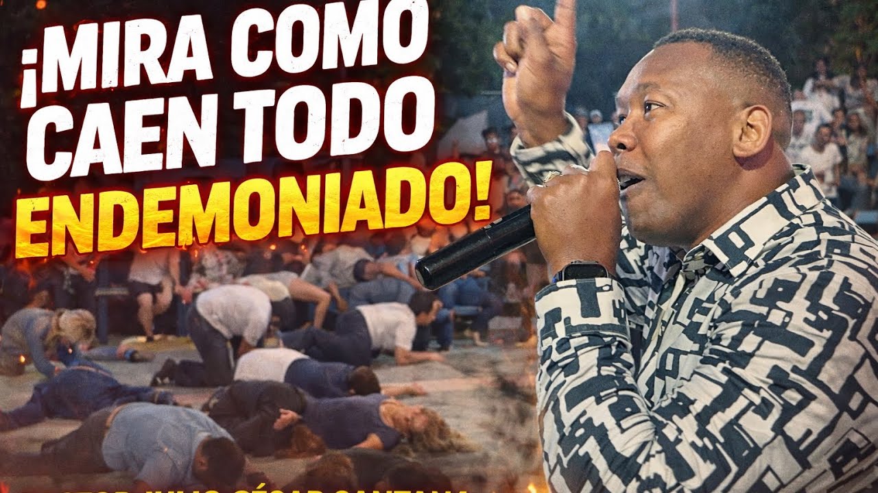 MIRA COMO DIOS USA A ESTE PASTOR, Y CAEN TODO AL PISO😨🔥🔥 Julio César Santana 