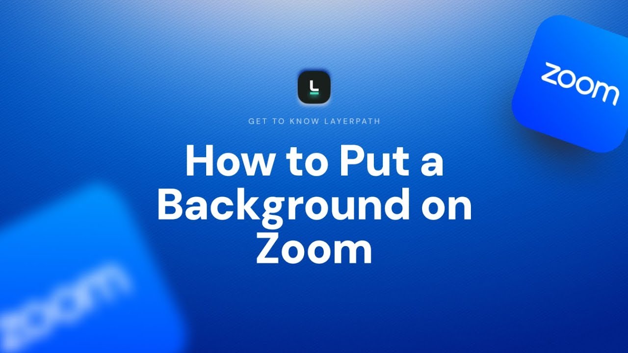 Zoom Virtual Background Tutorial | How to Add Custom Images or Videos