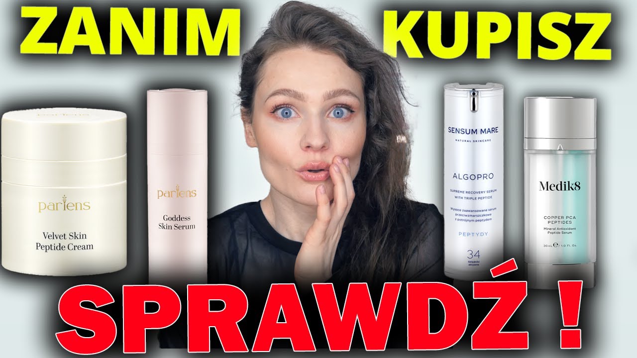 PARIENS 🤨 ZANIM KUPISZ SPRAWDŹ !  peptyd miedziowy Sensum Mare * Medik8 i in. * DENKO