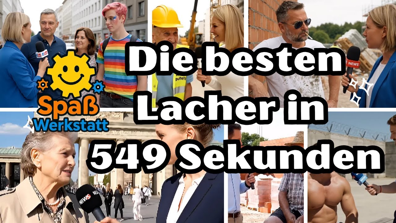 SpaßWerkstatt – Volume 1: Die besten kurzen Witze in 549 Sekunden | Lustig & böse