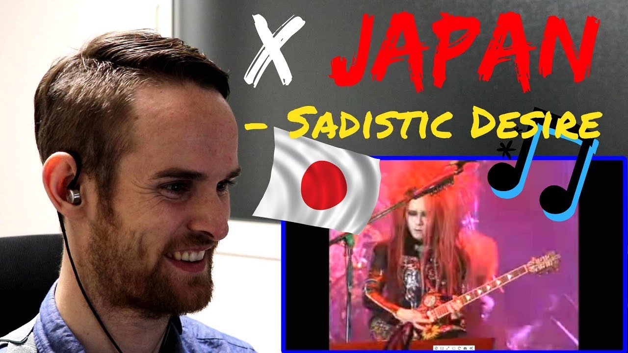 X JAPAN - Sadistic Desire REACTION!!!