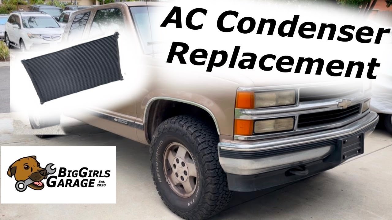 How To Replace AC Condenser (1994-2000 Chevrolet C/K 1500 Suburban Tahoe Yukon)