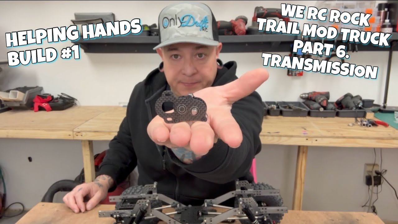 Helping Hands Build #1. WE RC ROCK Trail Mod Truck. Part 6. Transmission