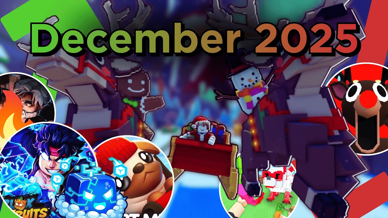 Most Played Roblox Games (December 2025)