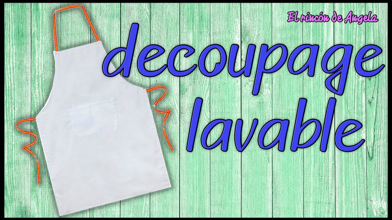Como hacer decoupage sobre tela y pintura textil 🖼️🖌️DIY manualidades faciles