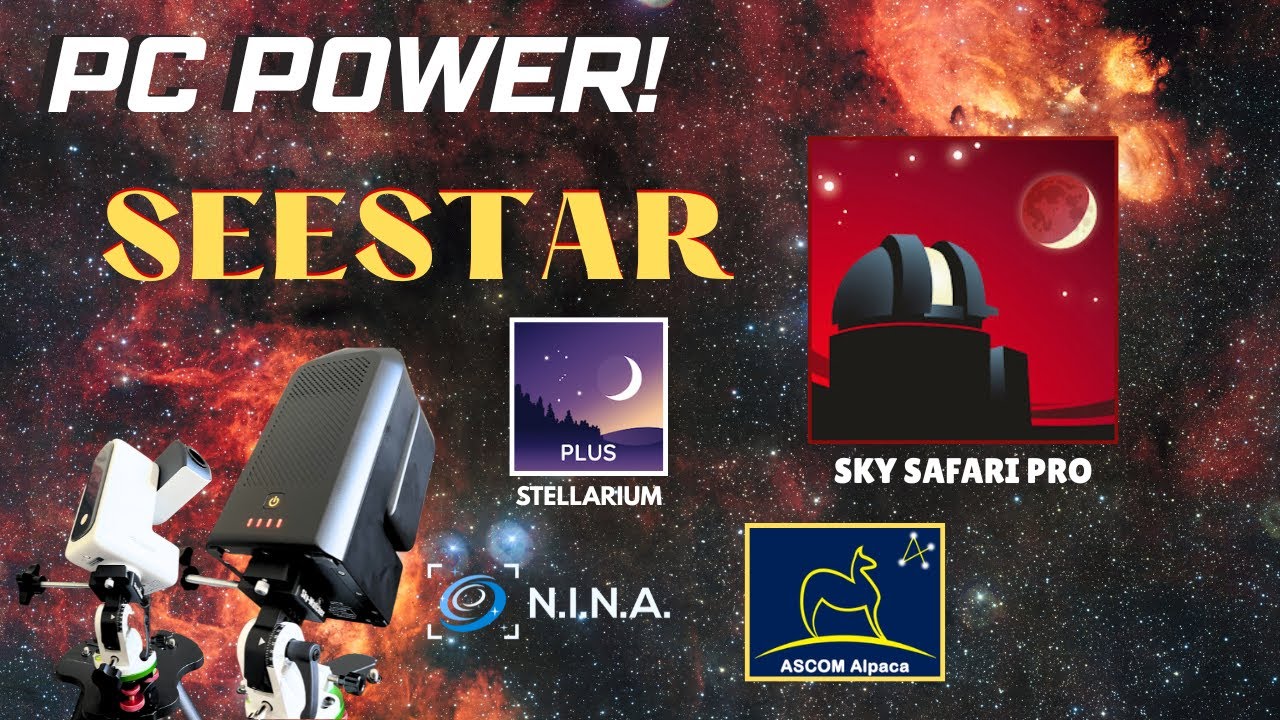 🔭Seestar | Полное управление компьютером | iOS/MAC/Android | Простое руководство | Sky Safari