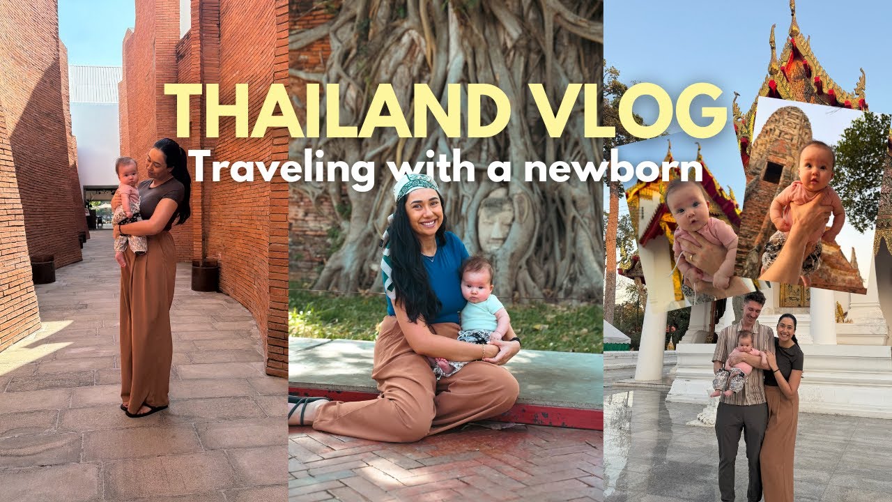 CHICAGO to THAILAND Travel Vlog 2026 | Traveling with a baby