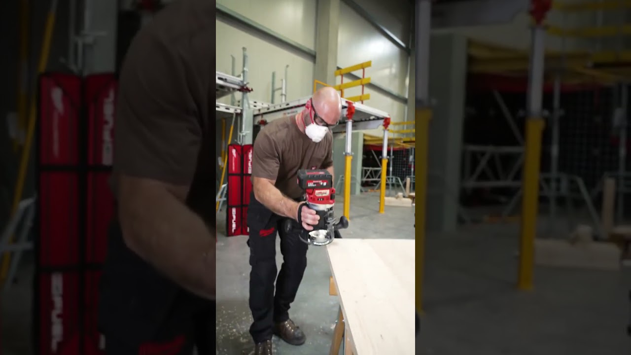 Фрезер MILWAUKEE® M18 FUEL™ 12 мм — простота эксплуатации, идеальный рез!