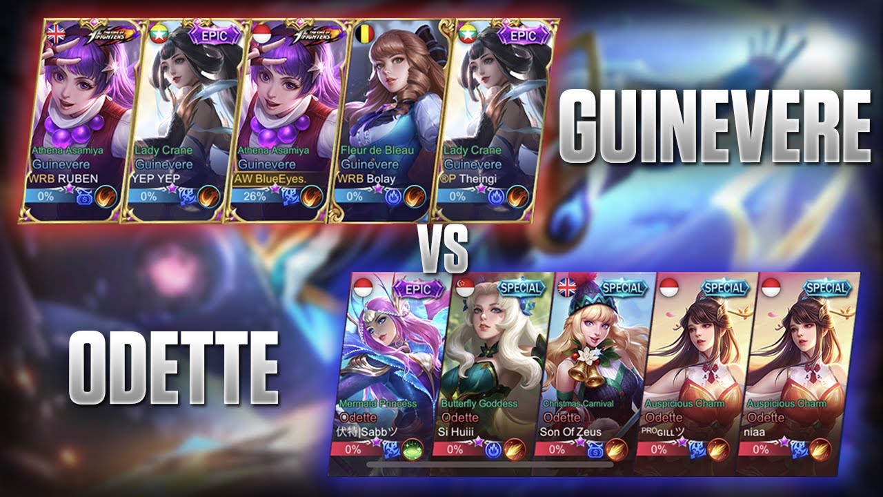 Shadow Brawl: Comeback!! Guinevere vs. Odette!! | Shadow Brawl Mode Mobile Legends