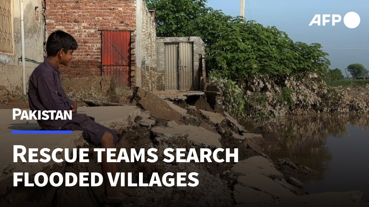 'Our entire house is gone': Pakistan's Punjab hit by floods | AFP
