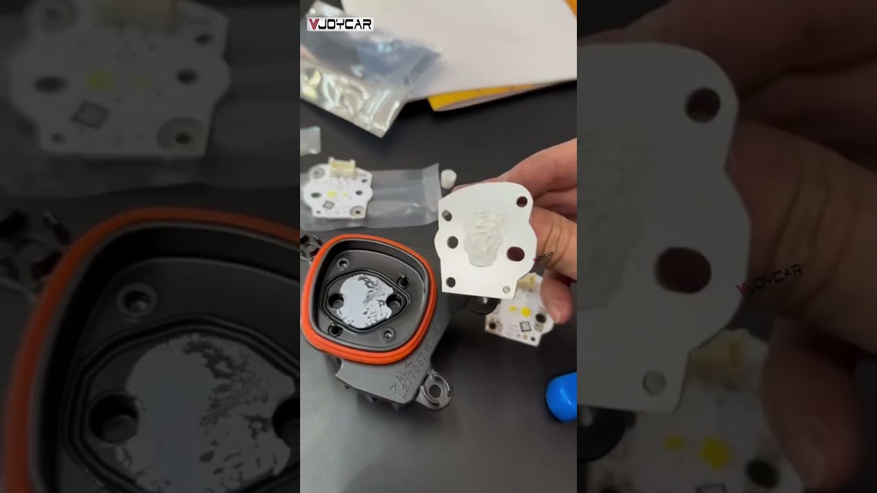 Model 3 Highland Lemon Yellow Headlight Daytime Running Light Install  