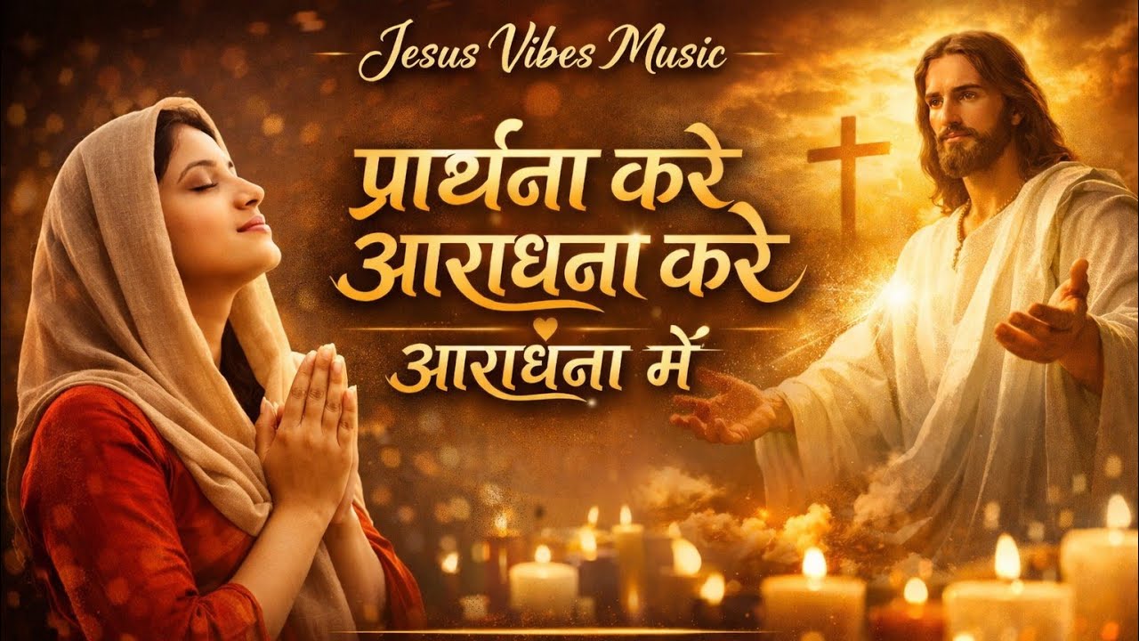Prarthana Kare Aaradhana Kare | आराधना में | Hindi Christian Worship Lyrics Song | Jesus Vibes Music