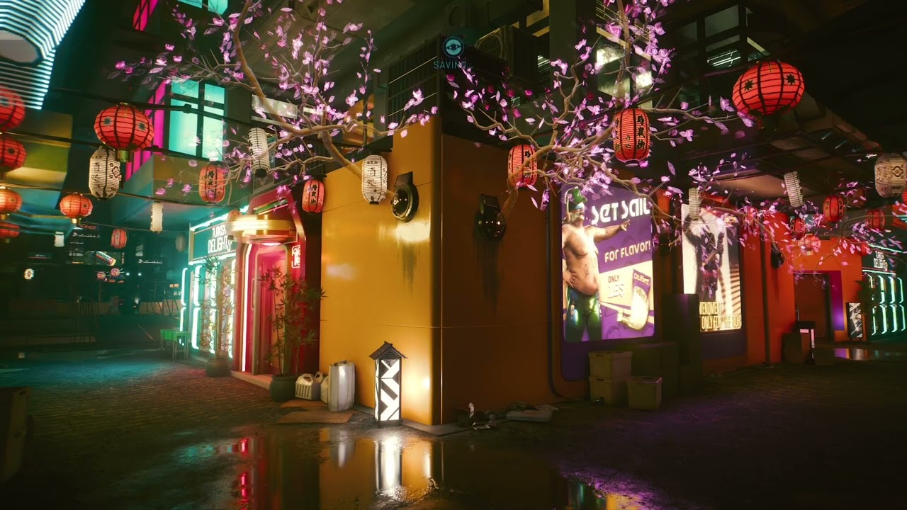 Turkish Delight Ambience - Cyberpunk 2077 | IDLE•VIBE