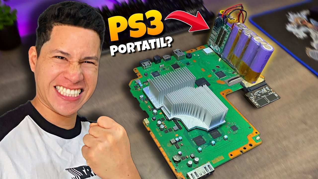 PLAYSTATION 3 PORTÁTIL con baterías ¿Es posible?