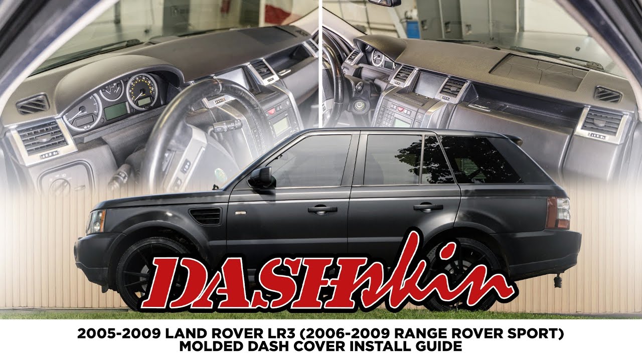 HOW TO: DashSkin Dash Cover Installation for 2005-2009 Land Rover LR3 (2006-2009 Range Rover Sport)