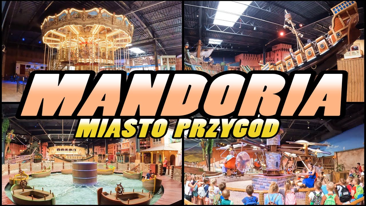 MANDORIA Miasto Przygód - Mandoria Theme Park - Poland [4k]