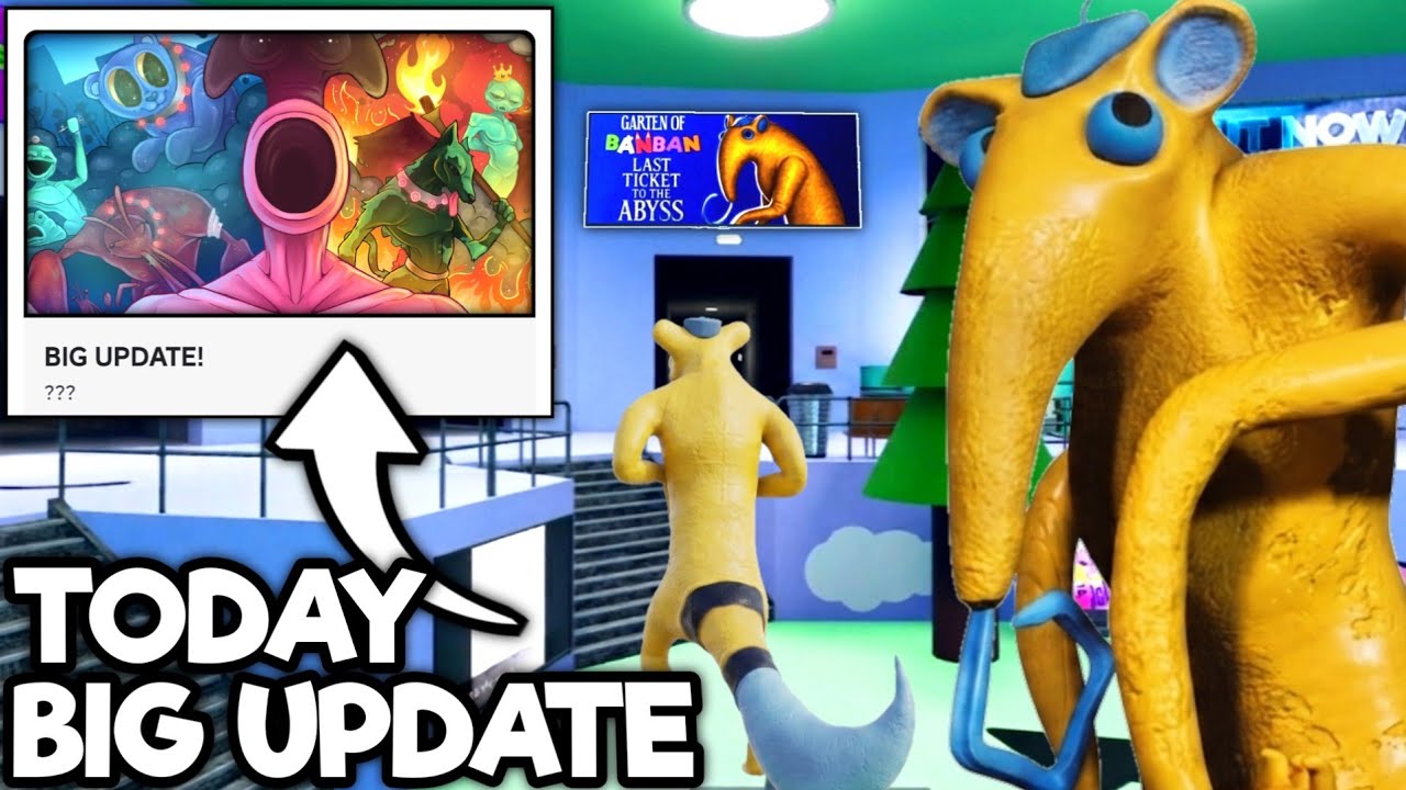 Garten of Banban 9 RP X - BIG UPDATE TODAY | And NEW OFFICE PICTURE by EUPHORIC BROTHERS