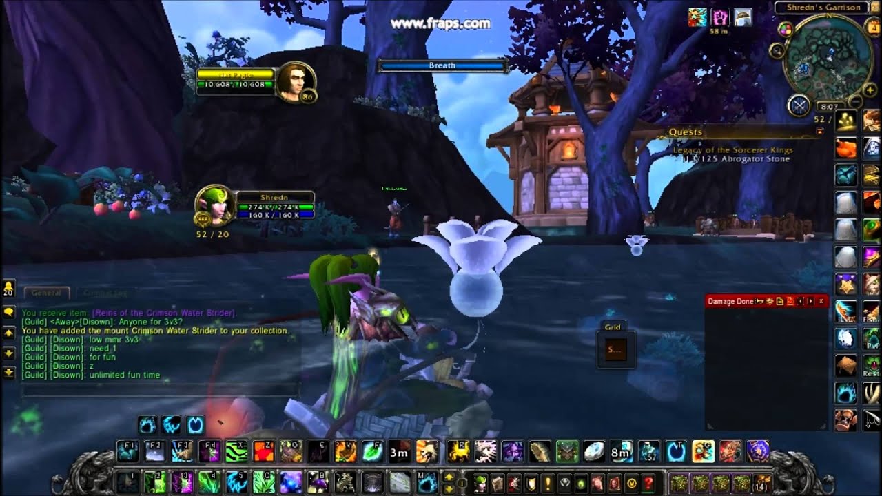 Reins of the Crimson Water Strider