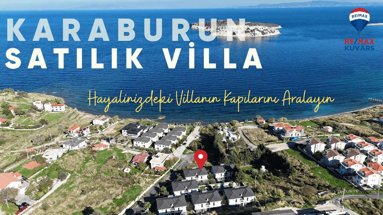 Karaburun’da Eşsiz Manzaralı Sıfır Villa | Denize 80 m | Üç Katlı Lüks Yaşam #villa #karaburun #ege