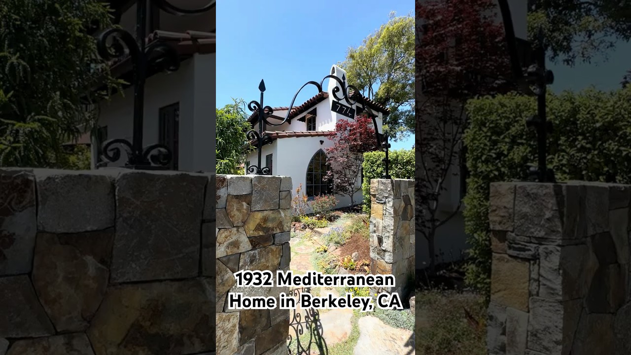 1932 Mediterranean Home in Berkeley, CA #housetour #hometour #bayarea #albany #albanyrealestate