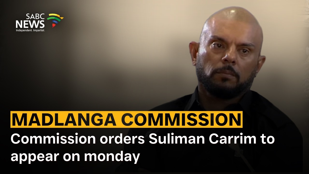 Madlanga Commission | Canny Maphanga updates on Friday's proceedings