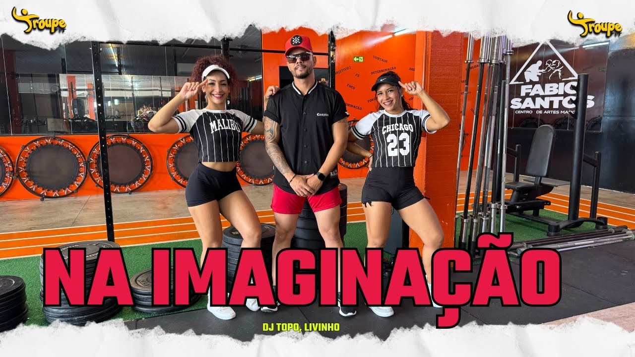 MTG NA IMAGINAÇÃO - Dj Topo, Livinho | Troupe Fit (Coreografia Oficial)