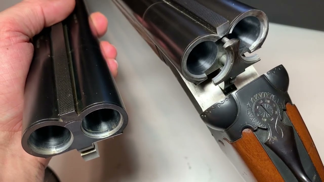 SKB 100 Double Barrel Side by Side 12ga Cowboy Action Shooting Review and Modifications Overview