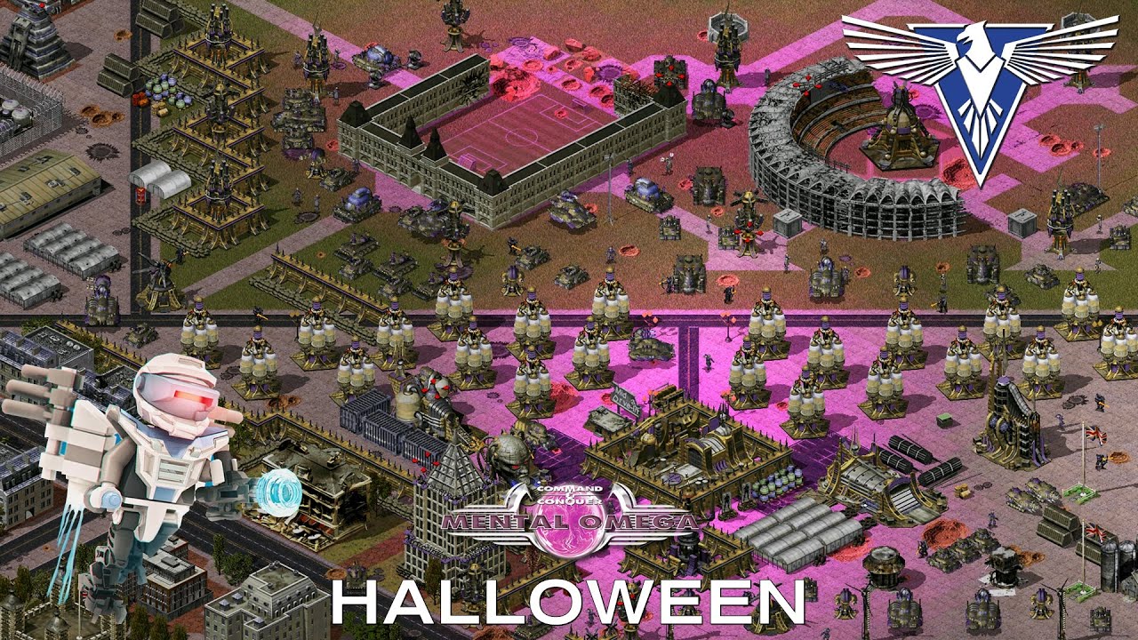 Red Alert 2 | Mental Omega 3.3.6 - Allied Fan Mission - Halloween